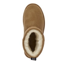 EMU Australia Winterstiefel Sharky Mini (Schafsfell, gezähnte Gummiaußensohle) braun Damen